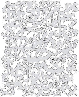 Kustom FX II Dolla' Bill Template