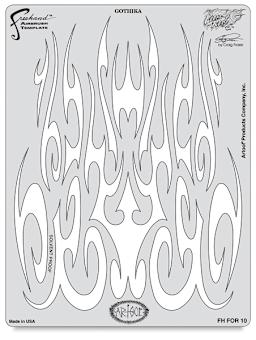 Flame-O-Rama 2 Gothica Template