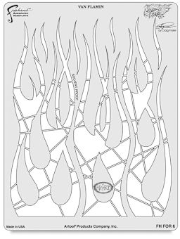 Flame-O-Rama 2 FVan Flamin Template