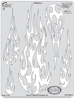 Flame-O-Rama 2 Fire Balz Template