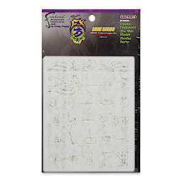 Iwata Artool Freehand Template - Set of 6, Kustom FX 3 Mini - front of packaging