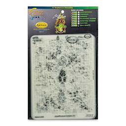 Iwata Artool Freehand Template - Set of 6, Kustom FX 4 - front of packaging