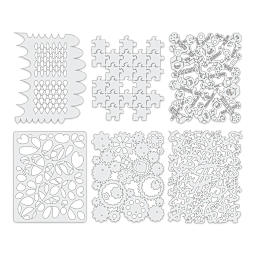 Iwata Artool Freehand Template - Set of 6, Kustom FX II Mini