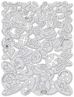 Piracy Piece of Eight Template