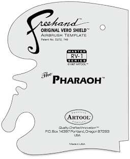 Master Series Templates - Top view of Pharoah Template