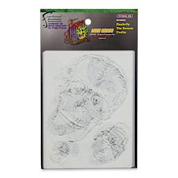 Iwata Artool Freehand Template - Set of 3, Horror of Skull Master Mini - front of packaging