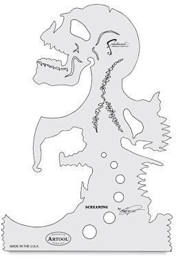 Skull Master The Screaming Template