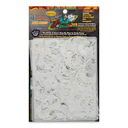 Iwata Artool Freehand Template - Set of 4, Son of Skull Master Mini - front of packaging