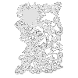 Iwata Artool Freehand Template - Set of 3, Texture FX Mini Series - Template One