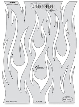 Flame-O-Rama Slash Template