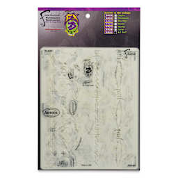 Iwata Artool Freehand Template - Set of 6, Kustom FX 3 - front of packaging