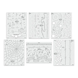 Iwata Artool Freehand Template - Set of 6, Kustom FX 3