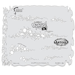 Artool Bubble FX Freehand Templates - Template 2 in 4 pc Set