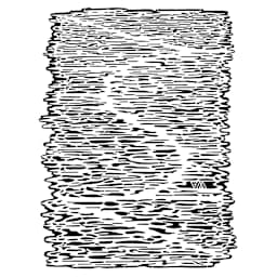 Texture FX Freehand Template - Third of Three Standard Size Templates in a Set