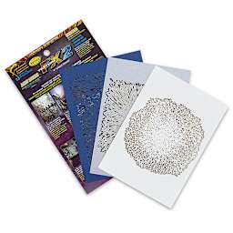 Iwata Artool Freehand Template - Mini, Set of 3, Texture FX2 (Out of packaging)