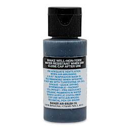 Badger Air-Opaque Airbrush Color - 1 oz, Black - back
