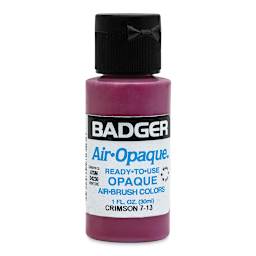 Badger Air-Opaque Airbrush Color - 1 oz, Crimson - front