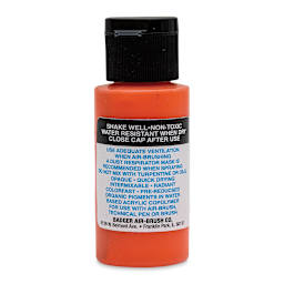 Badger Air-Opaque Airbrush Color - 1 oz, Orange - back