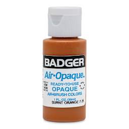 Badger Air-Opaque Airbrush Color - 1 oz, Burnt Orange - front