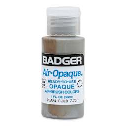 Badger Air-Opaque Airbrush Color - 1 oz, Pearl Gold - front