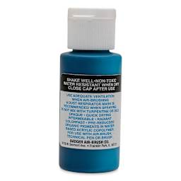Badger Air-Opaque Airbrush Color - 1 oz, Turquoise - back