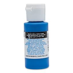 Badger Air-Opaque Airbrush Color - 1 oz, Cyan Blue - back
