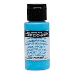 Badger Air-Opaque Airbrush Color - 1 oz, Powder Blue - back