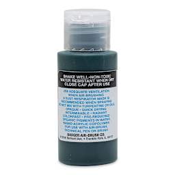 Badger Air-Opaque Airbrush Color - 1 oz, Chromium Oxide Green - back