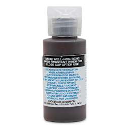 Badger Air-Opaque Airbrush Color - 1 oz, Brown - back