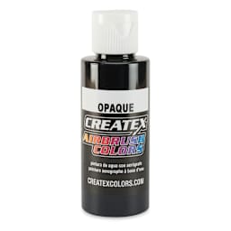 Createx Airbrush Color - 2 oz, Opaque Black