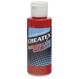Createx Airbrush Color - 2 oz, Transparent Brite Red
