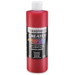 Createx Airbrush Color - 16 oz, Transparent Brite Red