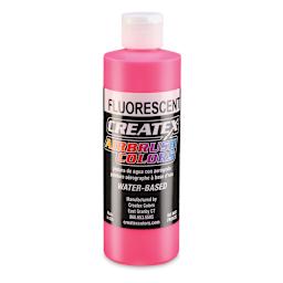 Createx Airbrush Color - 8 oz, Fluorescent Hot Pink