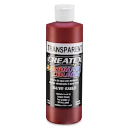 Createx Airbrush Color - 8 oz, Transparent Deep Red