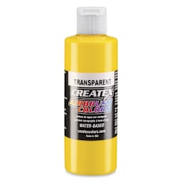 Createx Airbrush Color - 4 oz, Transparent Brite Yellow