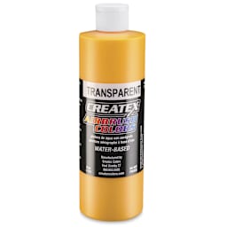 Createx Airbrush Color - 16 oz, Transparent Canary Yellow