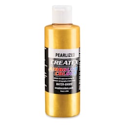 Createx Airbrush Color - 4 oz, Pearl Satin Gold