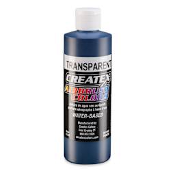 Createx Airbrush Color - 8 oz, Transparent Deep Blue