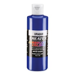 Createx Airbrush Color - 4 oz, Opaque Blue