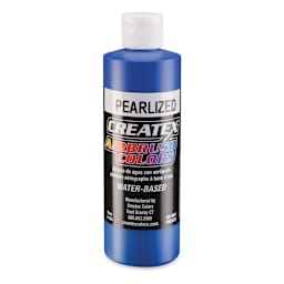 Createx Airbrush Color - 8 oz, Pearl Blue