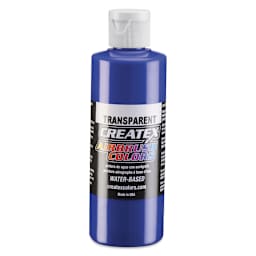 Createx Airbrush Color - 4 oz, Transparent Ultramarine Blue
