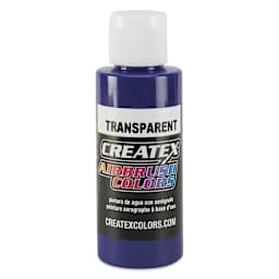 Createx Airbrush Color - 2 oz, Transparent Brite Blue