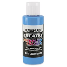 Createx Airbrush Color - 2 oz, Transparent Maui Blue