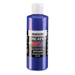 Createx Airbrush Color - 4 oz, Iridescent Electric Blue