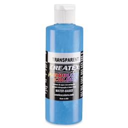 Createx Airbrush Color - 4 oz, Transparent Caribbean Blue
