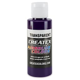 Createx Airbrush Color - 2 oz, Transparent Purple