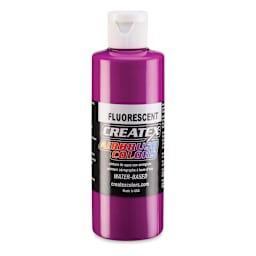 Createx Airbrush Color - 4 oz, Fluorescent Violet