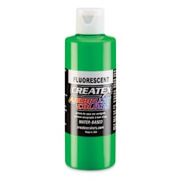 Createx Airbrush Color - 4 oz, Fluorescent Green
