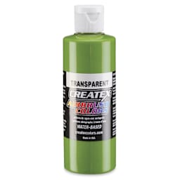 Createx Airbrush Color - 4 oz, Transparent Leaf Green