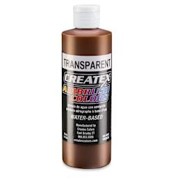 Createx Airbrush Color - 8 oz, Transparent Light Brown